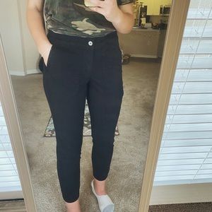 north face black pants